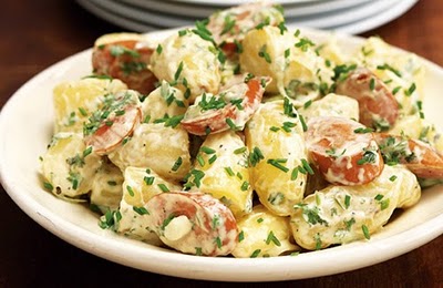 Warm Potato And Sausage Salad